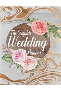 The Complete Wedding Planner: Preparation List by Milestone. Wedding Organizer, Budget Planning and Checklist Notebook.