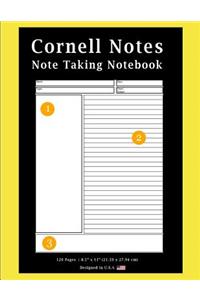 Cornell Notes Note Taking Notebook