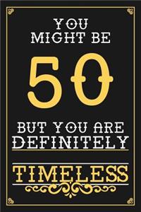 50th Birthday Journal