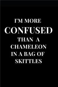 I'm More Confused Than A Chameleon In A Bag Of Skittles