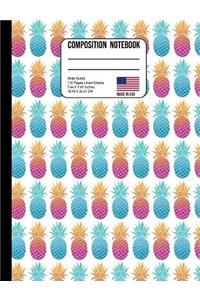 Composition Notebook Wide Ruled