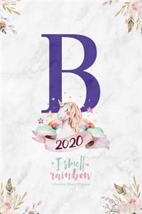 2020 Unicorn Diary Planner I Smell Rainbow