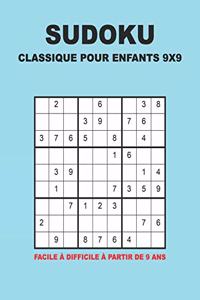 Sudoku Classique Pour Enfants 9x9 - Facile à difficile à partir de 9 ans