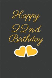 Happy 22nd Birthday