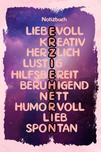 Notizbuch Erzieherin