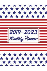 2019 - 2023 Monthly Planner