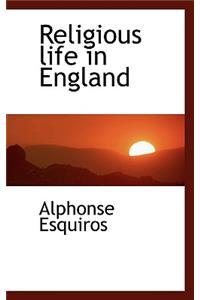 Religious Life in England