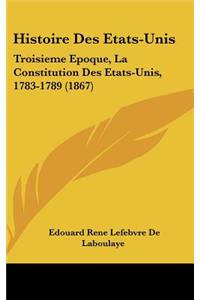 Histoire Des Etats-Unis