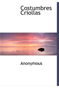 Costumbres Criollas