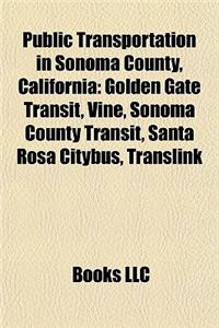 Public Transportation in Sonoma County, California