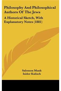 Philosophy and Philosophical Authors of the Jews
