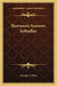 Bjornson's Synnove Solbaffen