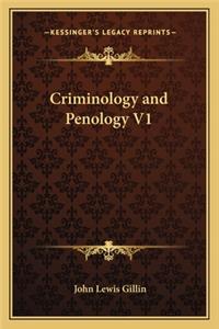 Criminology and Penology V1