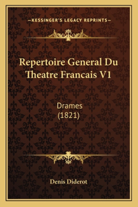 Repertoire General Du Theatre Francais V1