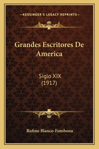 Grandes Escritores De America