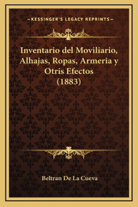 Inventario del Moviliario, Alhajas, Ropas, Armeria y Otris Efectos (1883)