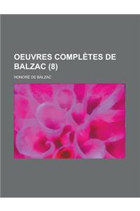 Oeuvres Completes de Balzac (8)