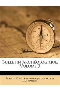 Bulletin Archeologique, Volume 3