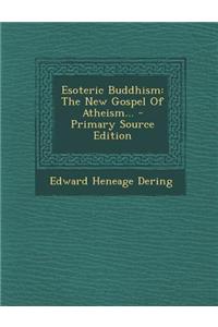 Esoteric Buddhism