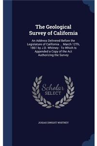 The Geological Survey of California