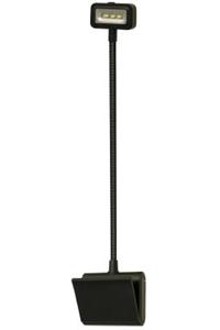 Trio Clip-On Reading Light, Black, for Books, Kindle, and All E-Readers