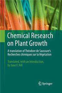 Chemical Research on Plant Growth