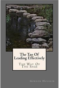 Tao Of Leading Effectively