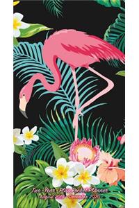 2019 Flamingo Two-Year-Plus Pocket Planner: By Sellers Publishing