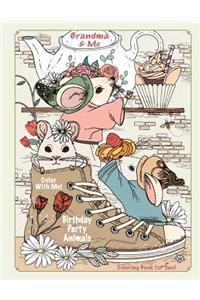 Color With Me! Grandma & Me