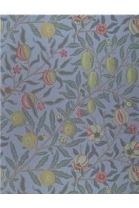 Pomegranate, William Morris. Ruled Journal