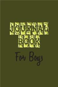 Journal Books For Boys