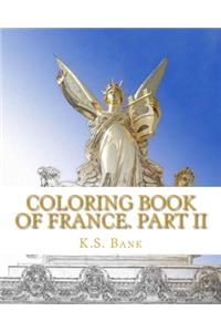 Coloring Book of France. Part II