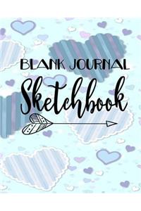 Blank Journal Sketchbook