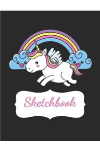 My Cute Unicorn Sketch Book