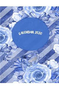 Calendar 2020: One Year Dated Weekly Planner And Organizer With Clean Spreads And Plenty Of Space To Notate Your Appointments, Write Your To-Do Lists, Personal Goa