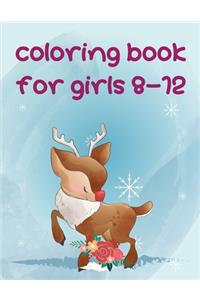 Coloring Book For Girls 8-12