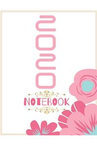 Notebook 2020: Blank Notebook & Journal: Blank Notebook for Class of 2020 Seniors, 2020 Graduation Gift, Lined Journal (8.5 x 11) 120 Pages, Notebook for Writing I