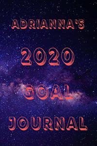 Adrianna's 2020 Goal Book