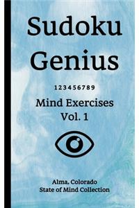 Sudoku Genius Mind Exercises Volume 1