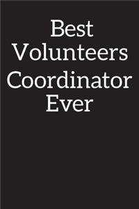 Best Volunteers Coordinator Ever