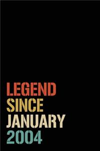 Legend Since January 2004