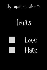 My opinion about