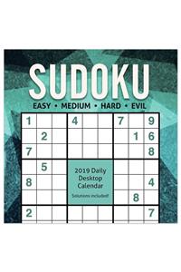Sudoku 2019 Desk Calendar