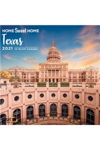 Cal 2021- Home Sweet Home Texas Wall