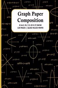 Graph Paper Composition Notebook