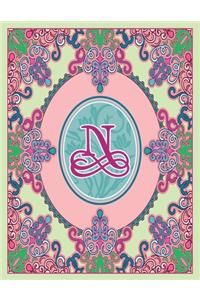 Journal Notebook Initial Letter 