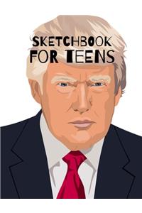 Sketchbook for teens