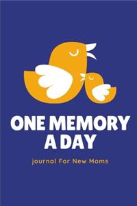 One Memory A Day Journal For New Moms