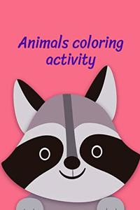 Animals Coloring Activity