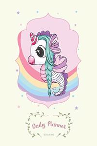 Daily planner notebook